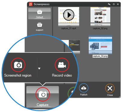 Main image Screenpresso application